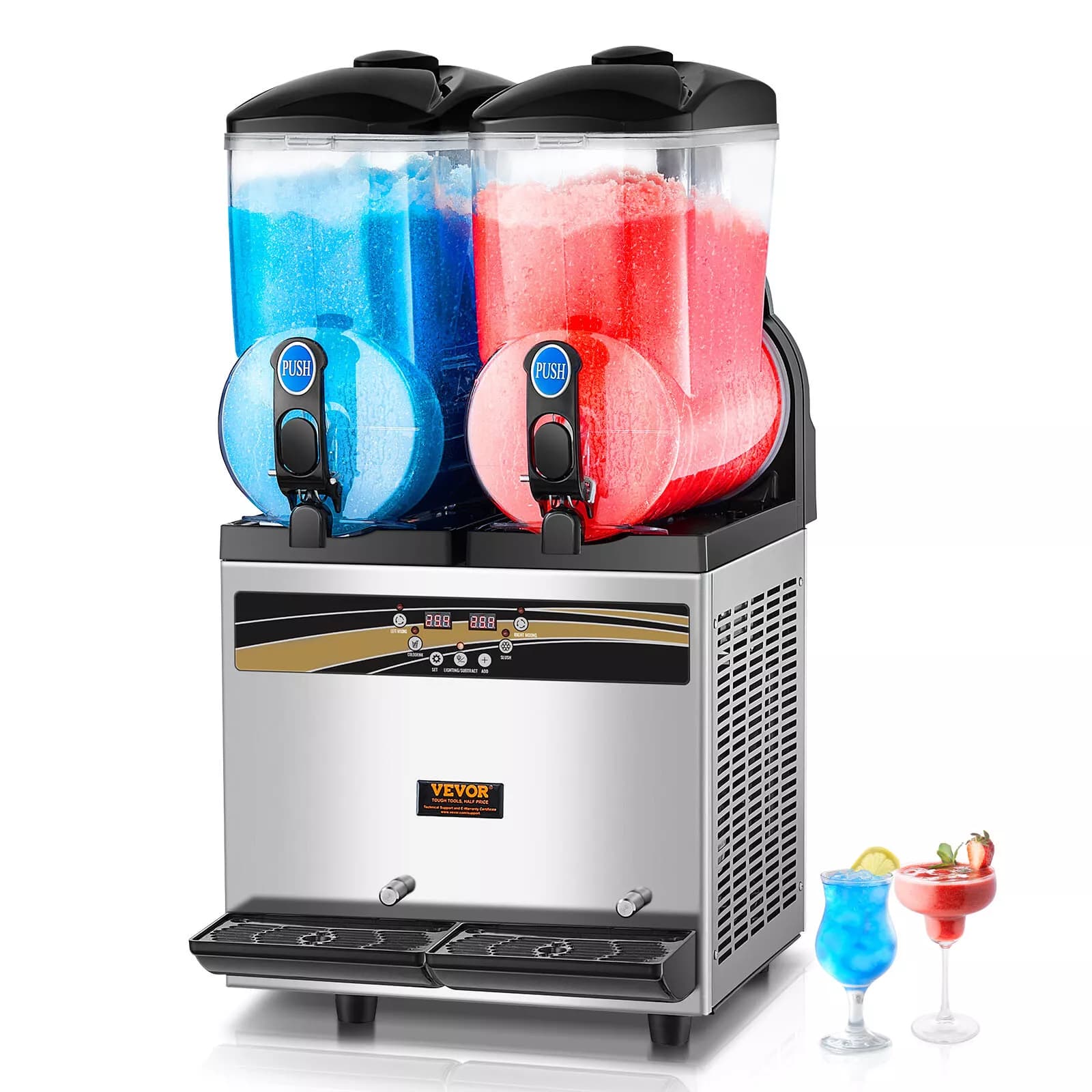 Double Tank Frozen Drink Machine